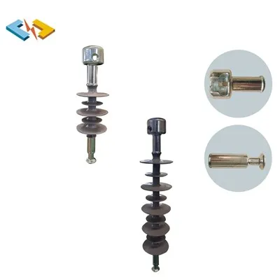 Isolateur polymère à suspension 15kV avec douille et boule